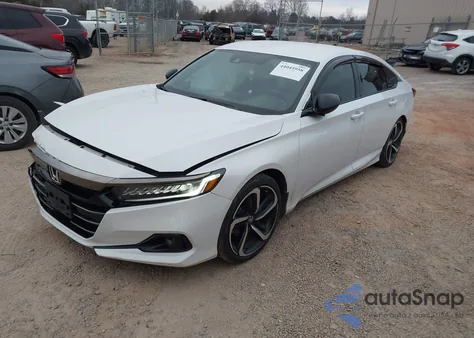 2022 Honda Accord Sport from USA, damaged, VIN 1HGCV1F3XNA031216